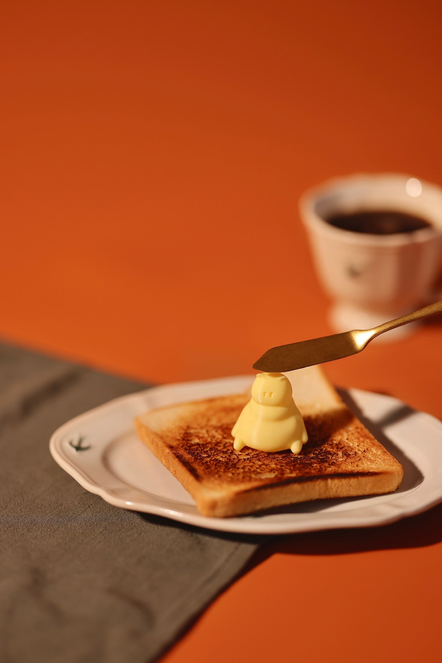 3D打印吃飽坐坐肥貓擺設(細款)