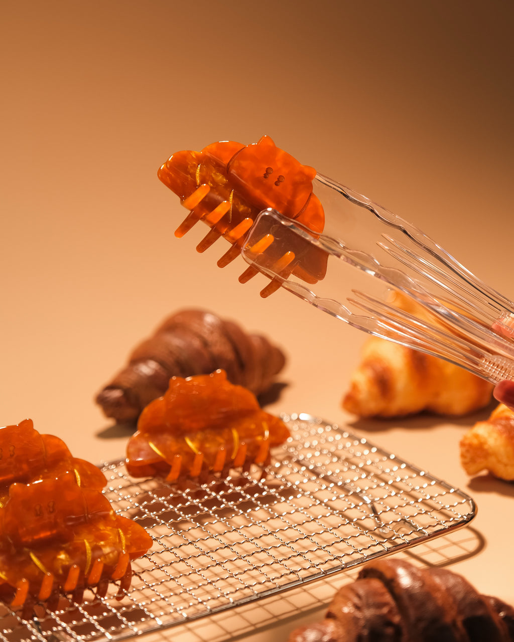 牛角包貓鯊魚抓夾