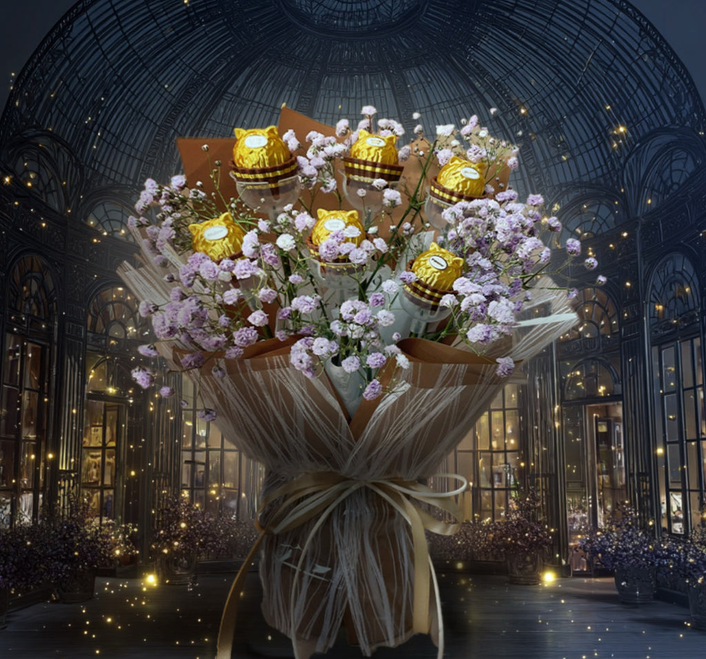 情人節金莎花束