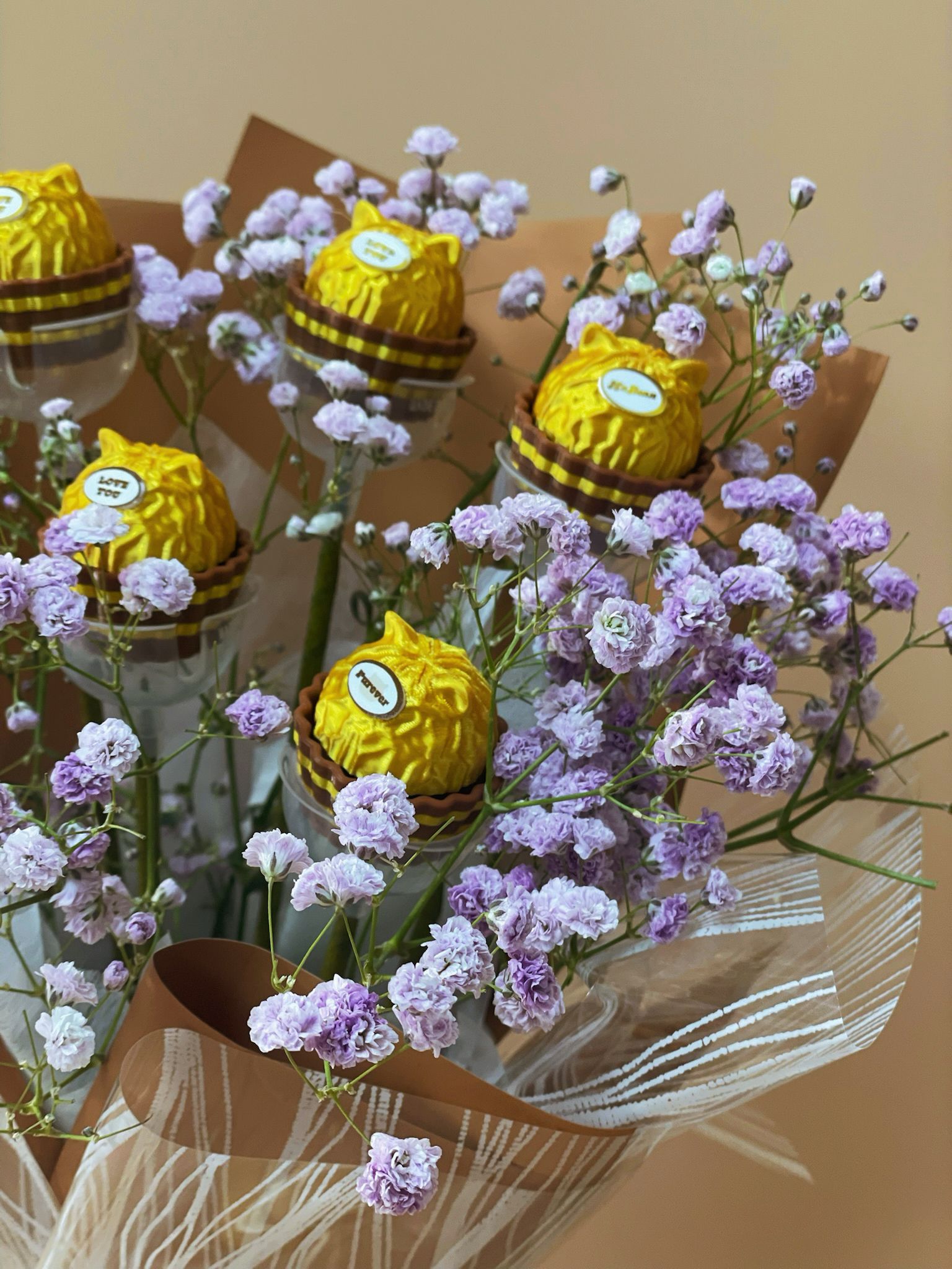 情人節金莎花束