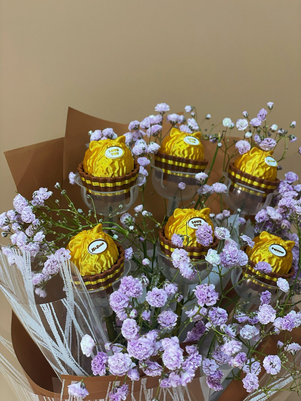 情人節金莎花束