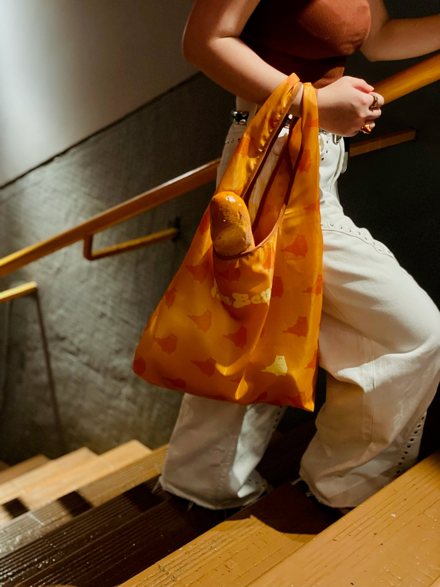 McGriddles班戟漢堡牛油貓貓 索繩可摺疊環保袋