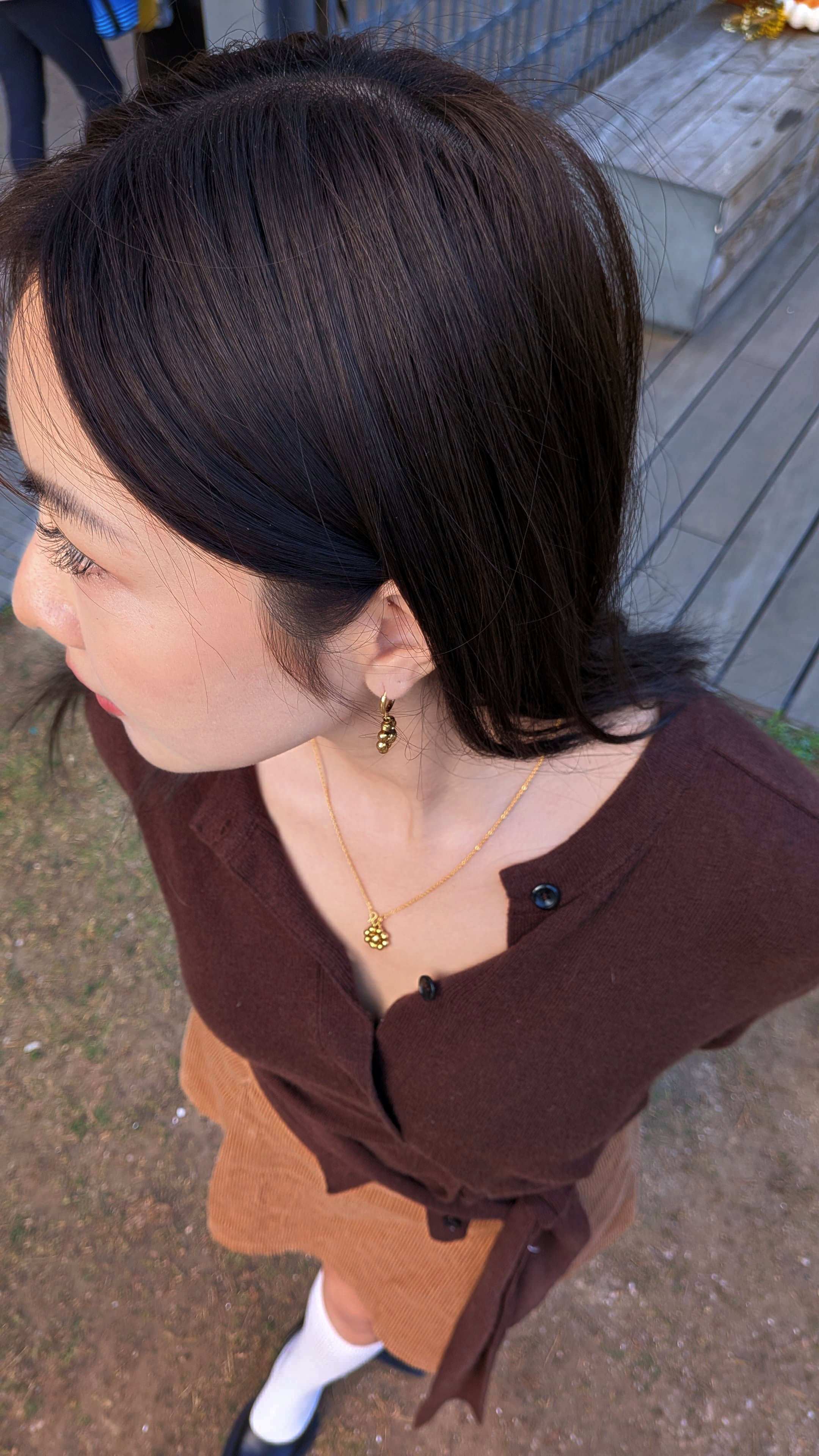 18k鍍金花花波堤冬甩首飾