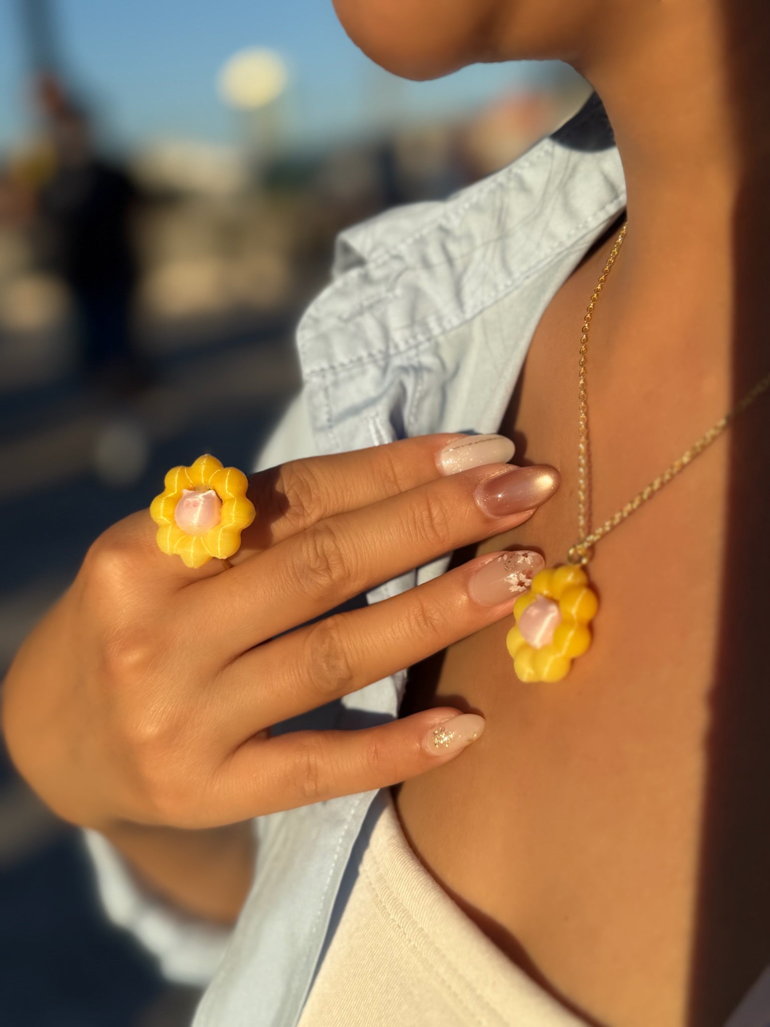 波提貓咪冬甩項鏈