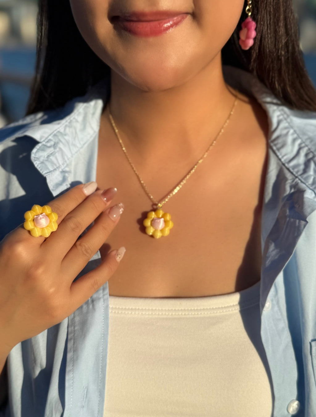 波提貓咪冬甩項鏈