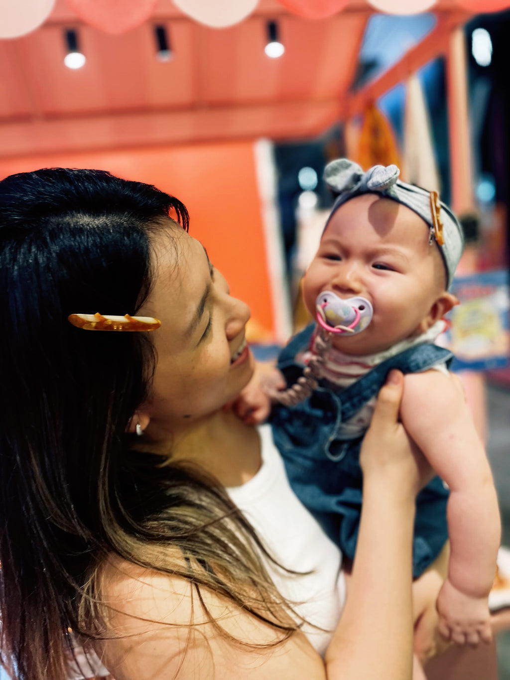 法包貓髮夾 一對