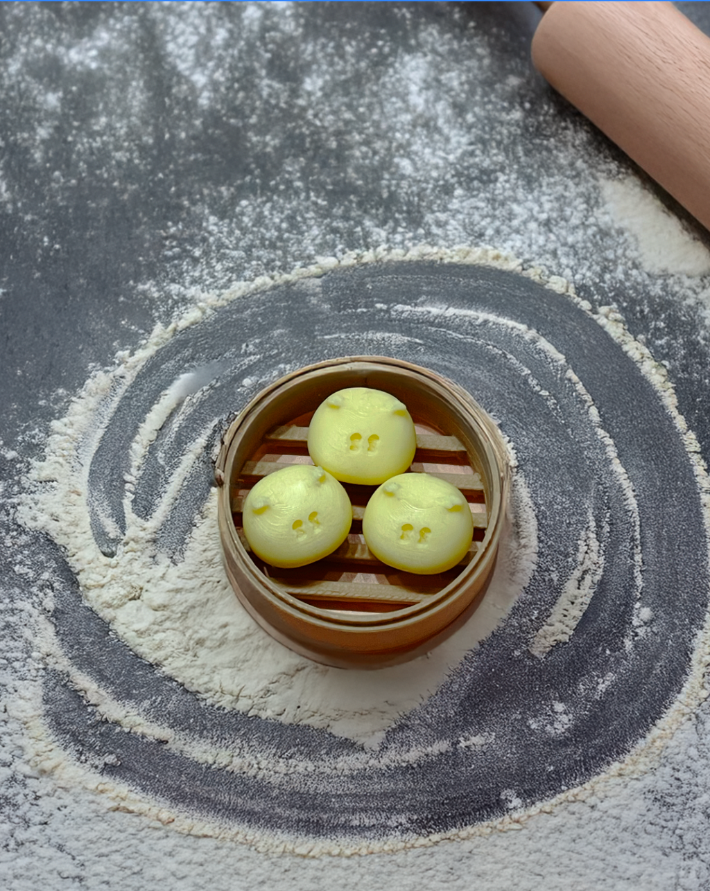 3Dprint 奶皇包貓咪點心籠掛飾