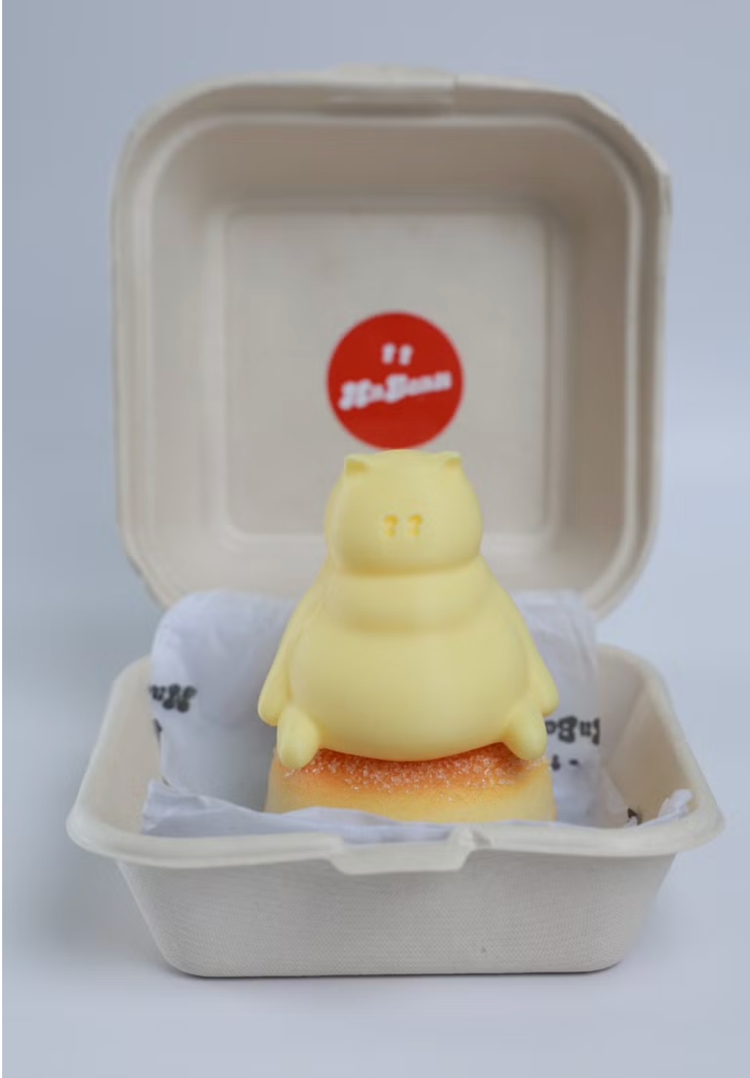 3D打印吃飽坐坐肥貓擺設(中款)