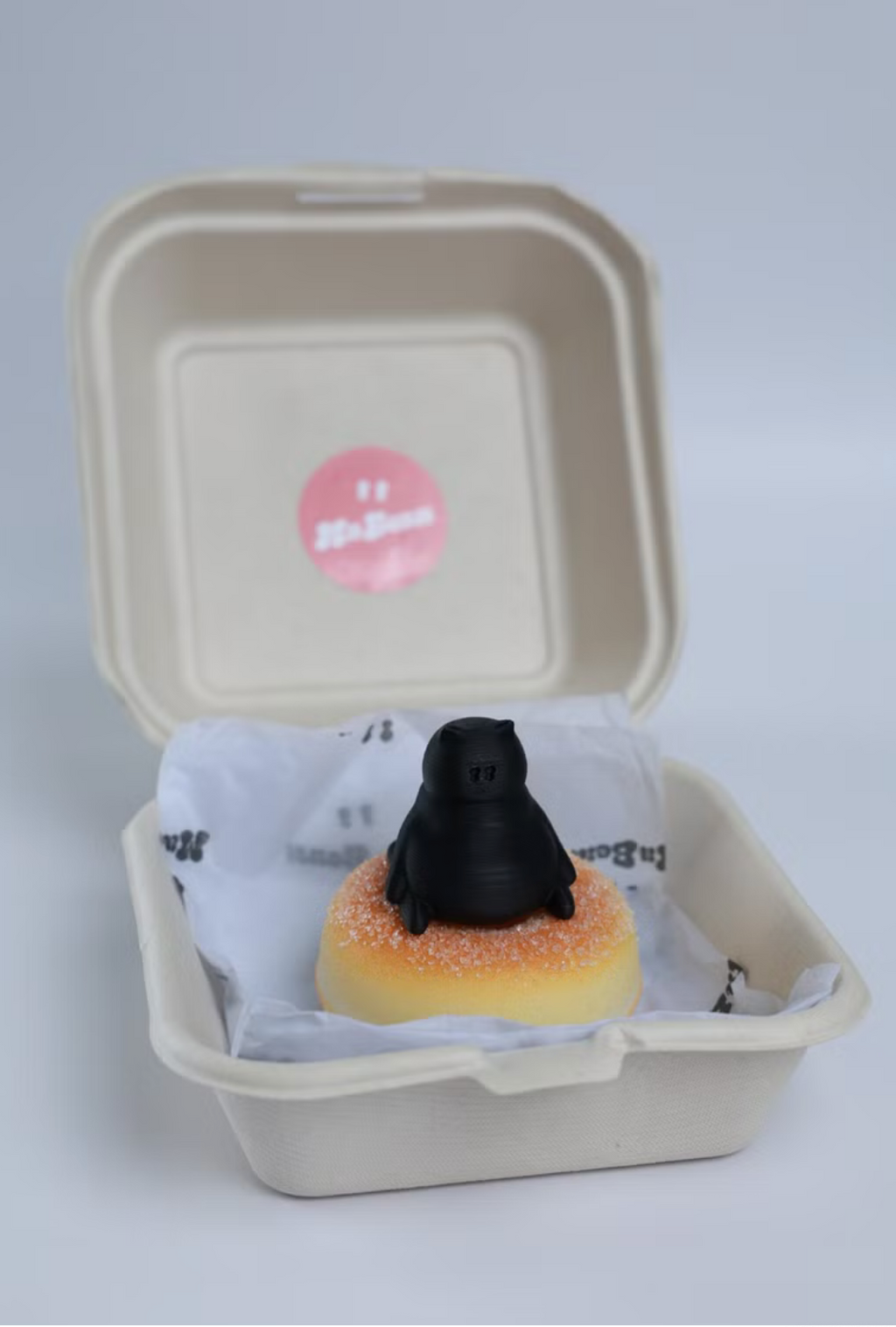 3D打印吃飽坐坐肥貓擺設(細款)