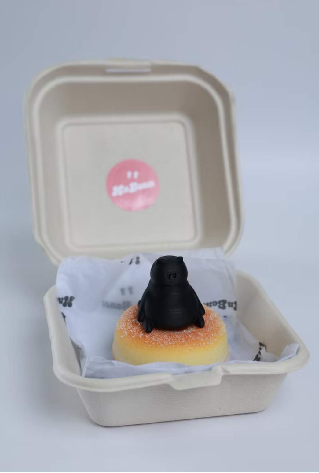 3D打印吃飽坐坐肥貓擺設(中款)