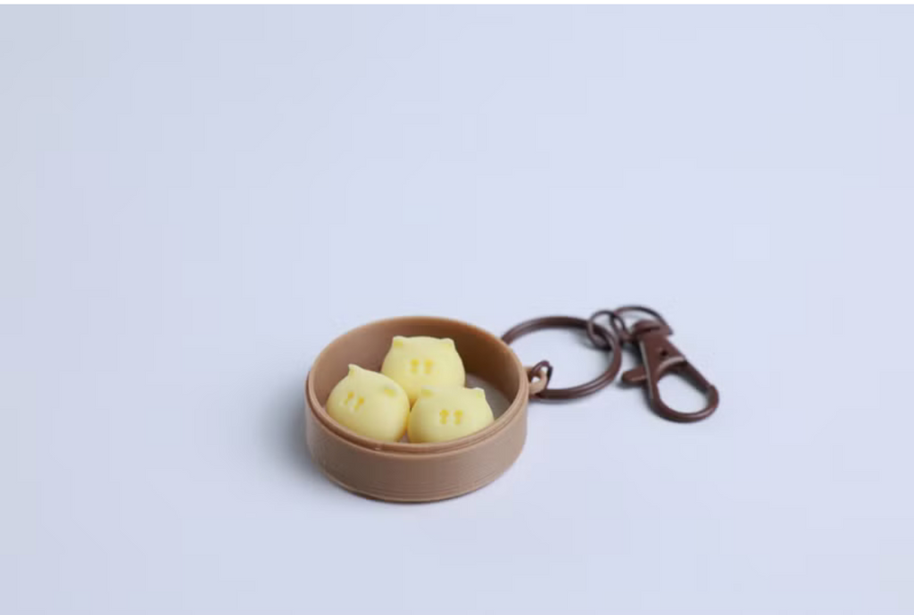 3Dprint 奶皇包貓咪點心籠掛飾