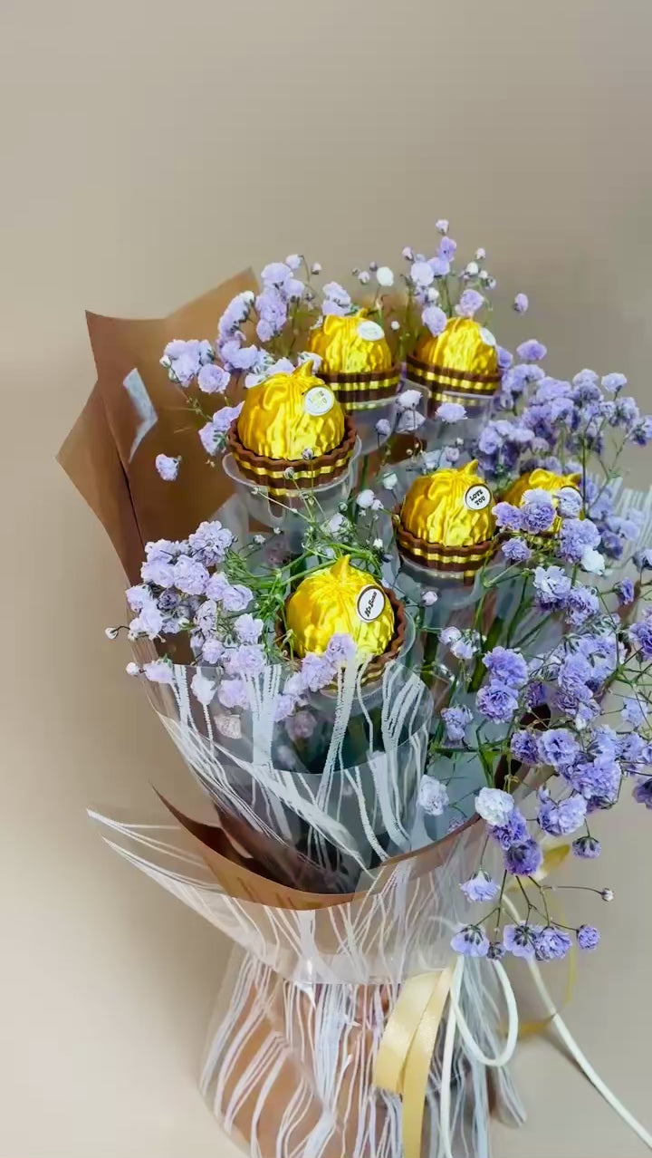 情人節金莎花束