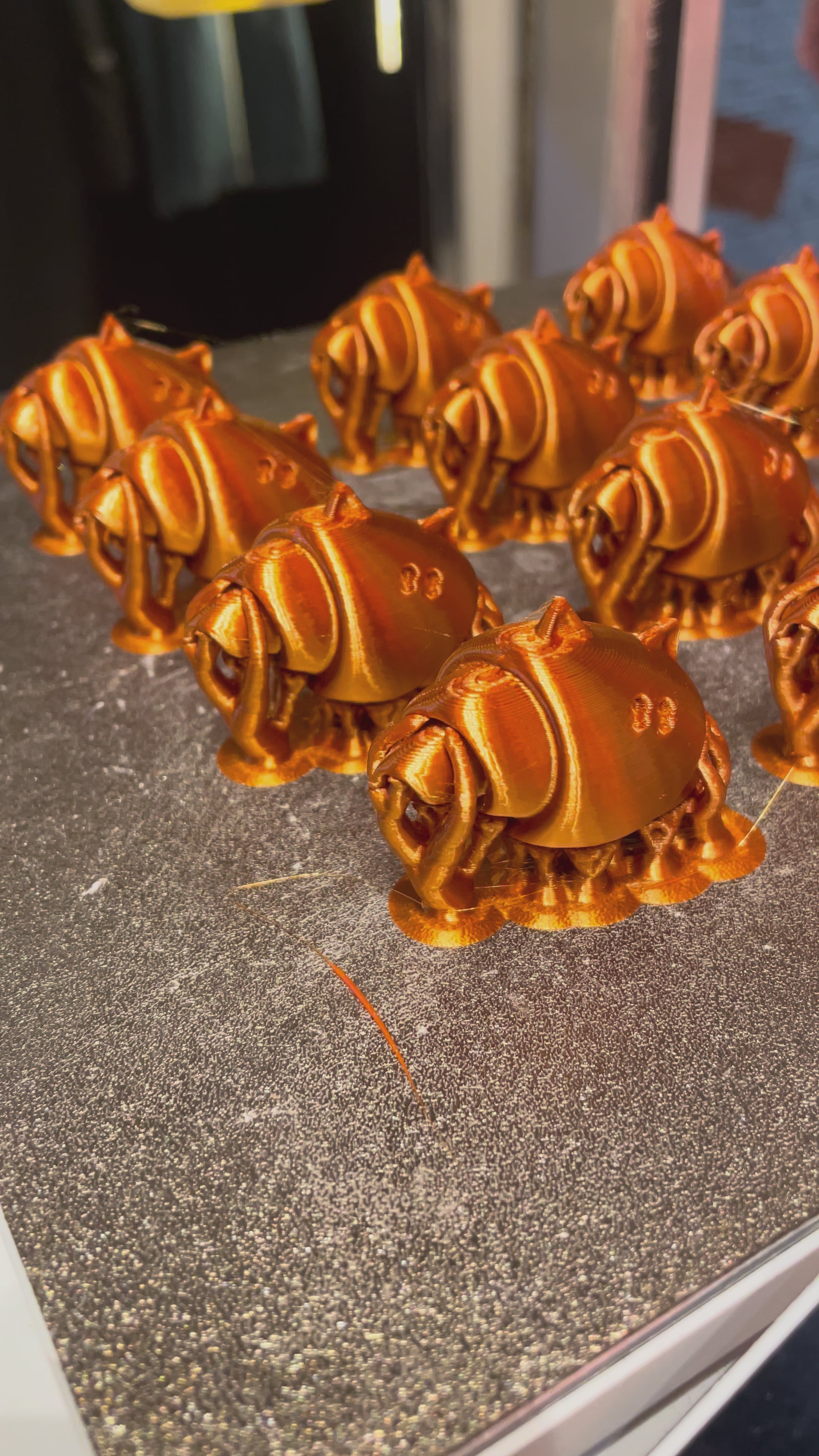 3D牛角喵咪一字夾