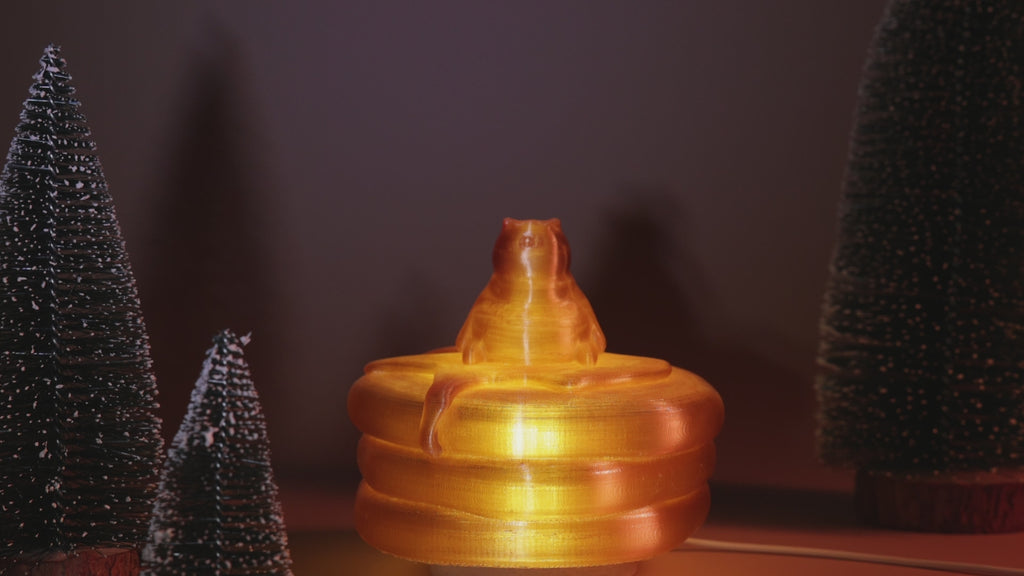 3D Print Pancake夜貓燈
