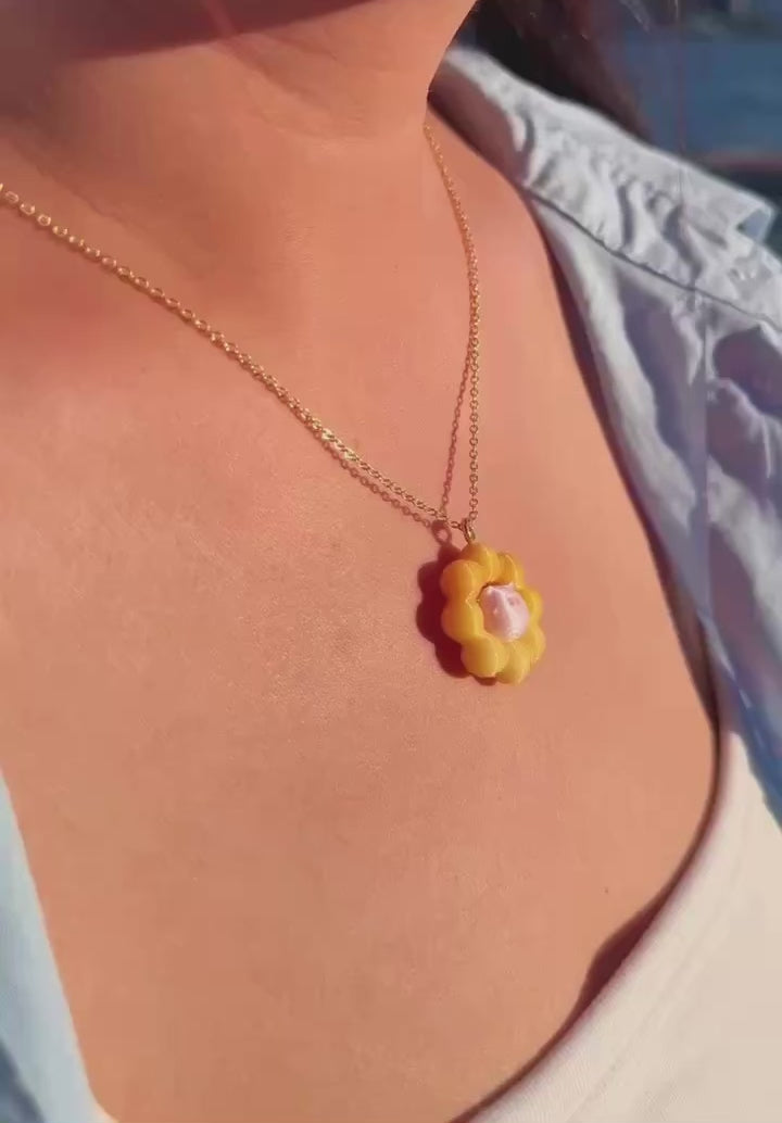 波提貓咪冬甩項鏈